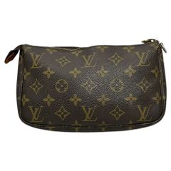 LOUIS VUITTON(ルイヴィトン) Pochette Accessoire Monogram ポシェット アクセソワール モノグラム M82766 ブラウン AR1011 コスメ ポーチ
