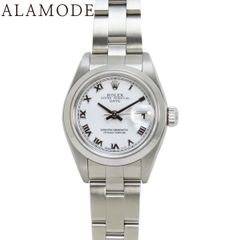 【保証書付】ロレックス 79160 オイスターパーペチュアル SS F番 自動巻き 腕時計 2005年6購入 ホワイト シルバー レディース 41100072088【中古】【アラモード】