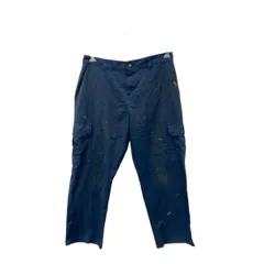 Dickies ワークパンツ カーゴパンツ W34 ディッキーズ ネイビー 古着卸 アメリカ仕入 2503-811