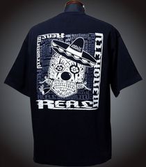 RealMinority リアルマイノリティー Tシャツ (mariachi) 9.1oz LooseFit T-shirt カラー：ブラック 5,980円(内税)