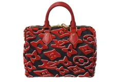 【美品】【最安値】Louis Vuitton ×ウルス・フィッシャーコラボお得品 ルイ・ヴィトン×ウルス・フィッシャー“手描き”モノグラムの