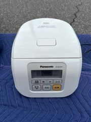 動作確認済み❗️Panasonic 炊飯器 SR-ML051 ホワイト 3合炊き　白　家電　14年製　国内家電メーカー　パナソニック　パナ