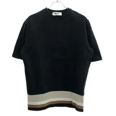 MSGM エムエスジーエム ショートスリーブスウェットトップス 2040MM73 ブラック Sのサムネイル