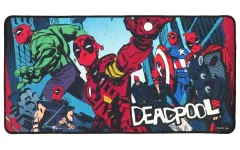 【中古】デスクマット デッドプール ビジュアルマット 「Happyくじ MARVEL『デッドプール＆ウルヴァリン』」 C賞