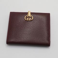 GUCCI ヴィンテージルック革 小銭CC付 2折財布 - メルカリ