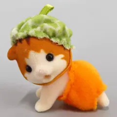 【中古】おもちゃ メイプルネコの赤ちゃん(ミスティー) 「シルバニアファミリー どきどきコレクション -赤ちゃんフルーツパーティ2-」 関連施設限定