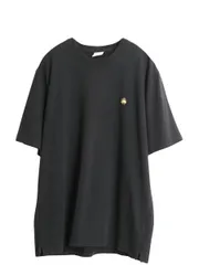 【お得なクーポン配布中!】 ブルックスブラザーズ 半袖 Tシャツ メンズ XL / 古着 カットソー ワンポイント コットン シンプル 無地 大きいサイズ ブラック ゆったり