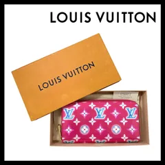 【LOUIS VUITTON】モノグラム ヴェルニ ジッピーウォレット M81154 バレンタイン限定モデル 長財布/ロングウォレット フューシャネオン ピンク ルイ ヴィトン (SER-4951)