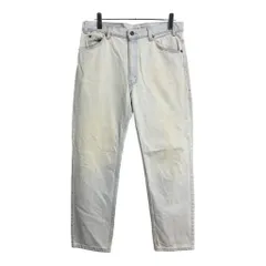 90年代 USA製 Levi's リーバイス 505 デニムパンツ オレンジタブ ライトブルー(メンズ W36 L30)中古 古着 U6526