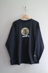 90s 00s OLD STUSSY SS RING & DJ プリントロングスリーブTシャツ オールドステューシー