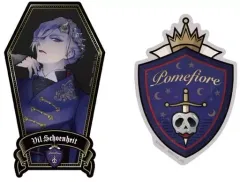 【中古】シール・ステッカー 5.ポムフィオーレ寮 トラベルステッカーセット(2枚組) 「ディズニー ツイステッドワンダーランド」