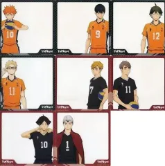 【中古】キャラカード 烏野高校 VS 稲荷崎高校 スペシャルクリアカード8種セット 「Blu-ray/DVD ハイキュー!! TO THE TOP 第4巻」 アニメイト早期予約特典