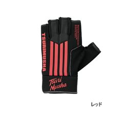 釣武者 ライングローブ レッド LLサイズ