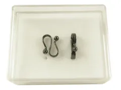 Sカン 羽織紐用 金具 S環 エスカン 2個入り 大型本赤胴 so-58