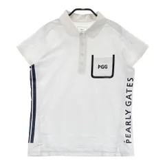 サイズ：1 PEARLY GATES パーリーゲイツ  半袖ポロシャツ  ホワイト系 [240101491804] ゴルフウェア レディース ストスト