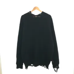 CVTVLIST カタリスト CRASH KNIT 黒赤　サマーニット CVTVLIST カタリスト CRASH KNIT 黒赤 サマーニット メンズ