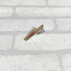 ネクタイピン　silver　シルバー　グリーン石　緑石　シンプル　アンティーク　ヴィンテージ　EL-0169