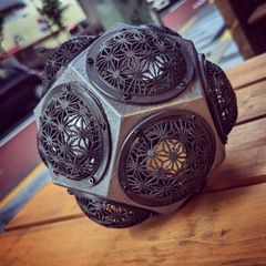 木製】点音源十二面体スピーカーセット Dodecahedron speaker