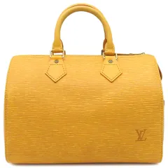ルイヴィトン LOUIS VUITTON ハンドバッグ スピーディ 25 エピレザー タッシリイエロー ゴールド金具 黄色 ボストンバッグ  M43019 SP0995【中古】