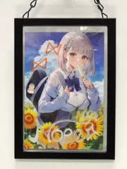 【最終値下げ】白銀ノエル　直筆サインセット　ガラスフレーム入り 最終値下げ】白銀ノエル 直筆サインセット ガラスフレーム入り