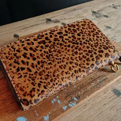 希少　未使用ハラコ（仔牛）毛皮　1枚　敷物　① ハラコ レザー ファー 毛付き 仔牛 原皮 希少はぎれ 1枚革 丸革