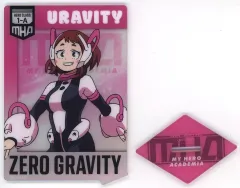 【中古】アクリルスタンド・アクリルパネル 麗日お茶子 カード型アクリルスタンド 「一番くじ 僕のヒーローアカデミア -連なる星霜-」 F賞