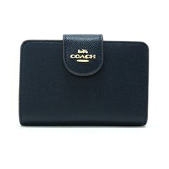 コーチ COACH ミディアム コーナー ジップ ウォレット パフォレイテッドレザー サープラス シグネチャー C4768 二つ折り財布  L字ファスナー コンパクトウォレット パンチング レディース ミッドナイト (ネイビー) mbf28036 - メルカリ