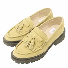 ランバンオンブルー LANVIN en Bleu 厚底 タッセル ローファー シューズ ベージュ 22.5 0803 ■DC6 レディースのサムネイル