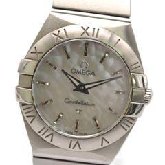 OMEGA オメガ コンステレーション クォーツ レディース腕時計 シルバー文字盤 高級ブランドウォッチ 【中古】