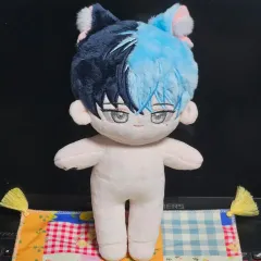 青柳冬弥 プロセカ 20cm着せ替えぬいぐるみ スケルトン入り 新品、現品 プロセカ 東雲彰人 青柳冬弥 韓国 着せ替えぬいぐるみ 20cm
