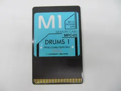 KORG M1 MPC-OEX メモリーカード Yahoo!オークション -「korg m1 カード」(ホビー、カルチャー) の落札