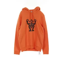 HERMES PARIS ゴルチエ期 ドルマンパーカー 青 コットン 羊革 HERMES PARIS ゴルチエ期 ドルマンパーカー 青 コットン 羊革