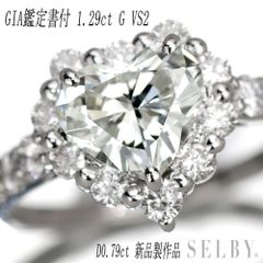 LUCIE（ルシエ） Pt950 ダイヤモンド サファイア リング 0.211ct