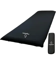 regaluna 車中泊マット インフレーターマット 極厚 防災 エアーマット 8cm (Black)のサムネイル
