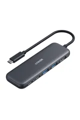 100W USB (5-in-1) PD対応 ハブ 4K USB-C HDMIポート5Gbps 332 高速データ転送 Anker USB-C/USB-Aポート搭載