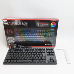 新品未開封 東プレ リアルフォース RGB TKL R2TLA-JP4G-BK 製品 : REALFORCE RGB TKL / R2TLA-JP4G-BK | REALFORCE | 日本