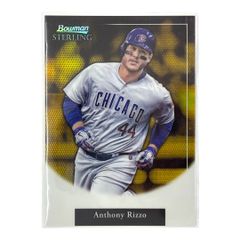 TOPPS MLBカード BOWMAN STERLING ANTHONY RIZZO CHICAGO CUBS 05/50 #SR-AR 送料無料 中古 IT1