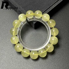 【限定1個】 絶賛 EU製 ★ROBEAN・リビアングラス★パワーストーン アクセサリー 天然石 幸運 高級 お守り ギフト プレゼント1  約13.6-13.9mm M0417983