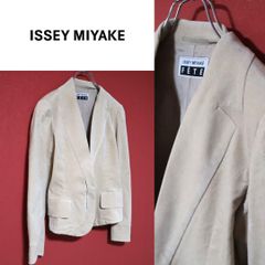 ハート イッセイミヤケ 立体裁断テーラードジャケット/良品/製品染め