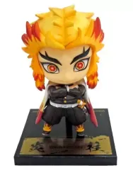 【中古】トレーディングフィギュア [単品] 4.煉獄杏寿郎 「鬼滅の刃 炭治郎と柱たちマスコットセット A」 同梱品