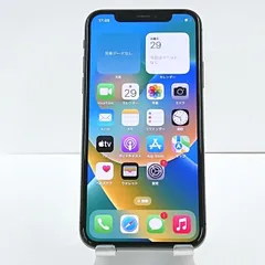 iPhoneX 64GB SoftBank スペースグレー 送料無料 本体 c00817 - メルカリ