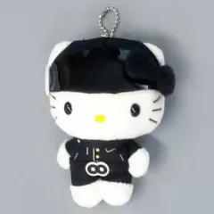 【中古】キーホルダー・マスコット(男性) ハローキティマスコット(ブラックレンジャー) 「セブンイレブン×エイトレンジャー2(関ジャニ∞/SUPER EIGHT)」 2014年キャンペーングッズ