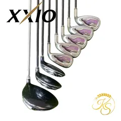 レディース　ゼクシオ6 XXIO 9点セット　MP600 ゴルフ タ32☆ゼクシオ6 8本レディースアイアンセット MP600L ピンク XXIO