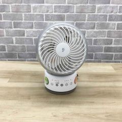 ヤマゼン サーキュレーター 18cm 立体首振 リモコン欠品 YAR-VW183(WS)  2020年製 【中古】のサムネイル
