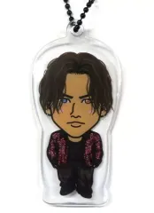 【中古】キーホルダー・マスコット(男性) 登坂広臣(オッドアイ) クリアチャーム HIROOMI TOSAKA FULL MOON ver. EXILE TRIBE STATION オンラインカプセル