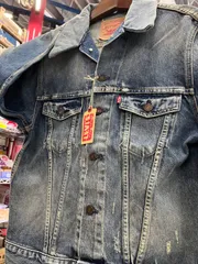 残り1点‼️逸品‼️Levi's Levis リーバイス⚫︎デニム　ヴィンテージクロージング　デニムジャケット