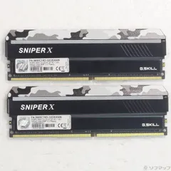 G.Skill SniperX/F4-3600C19D/[新品●未開封] Amazon | G.Skill SniperX F4-3600C19D-16GSXWB (DDR4-3600 8GB