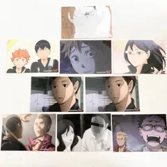 【美品】9枚 烏野高校 ハイキュー ジャンプショップ ステッカー レア まとめ売り