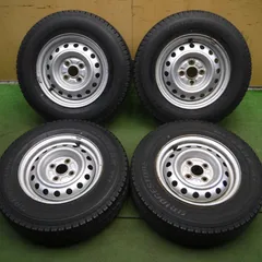 2024年最新】中古タイヤ スタッドレスタイヤ 4本セット 165R13 6PR  