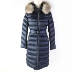 2024年最新】MONCLER モンクレール ナイロン ダウン ベルト付き ロング  